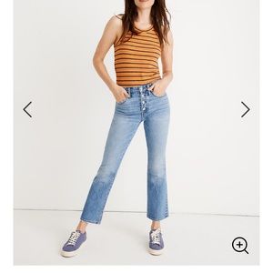 Madewell Cali Demi boot denim